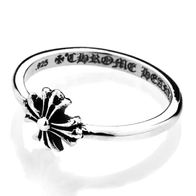 クロムハーツ(CHROME HEARTS) シルバー925 バブルガムリング CHプラス