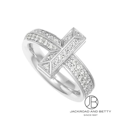 ティファニー(Tiffany) Tワン ワイド ダイヤモンド リング WG 68170060