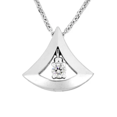 ブルガリ BVLGARI ディーヴァ ドリーム 1P ダイヤモンド ネックレス