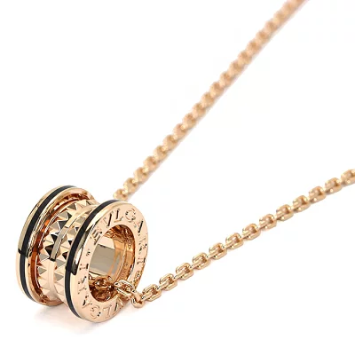 ブルガリ BVLGARI ネックレス ビーゼロワン B-Zero1 358054 CL859091 K18ピンクゴールド