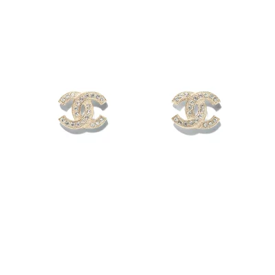 CHANEL シャネル ピアス ココマーク シルバー ストーン A88429