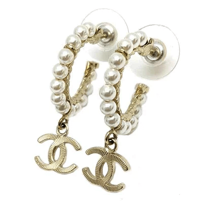 CHANEL シャネル ピアス ココマーク パール AB2924