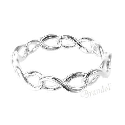 ティファニー TIFFANY&Co. インフィニティ ナローバンド シルバーリング