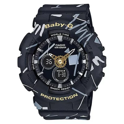 BABY-G 海外モデル ジオメトリックデザイン BA-120SC-1A