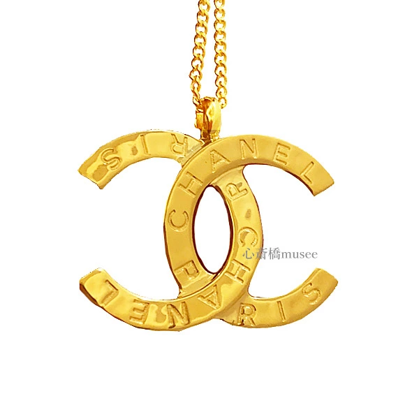 CHANEL シャネル CCマーク ネックレス AB4587B03478 N7727 メタル ゴールド