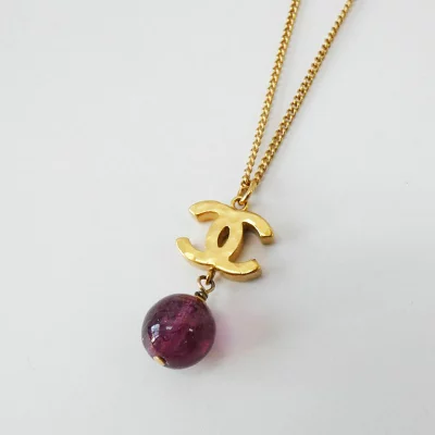 CHANEL シャネル 真鍮 ココマーク ネックレス