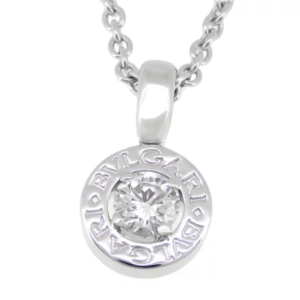 ブルガリ BVLGARI ブルガリブルガリ ダイヤモンド ホワイトゴールド ネックレス