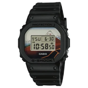 カシオ CASIO G-SHOCK DW-5600KHSH25-1JR 葛飾北斎 富嶽三十六景 山下白雨