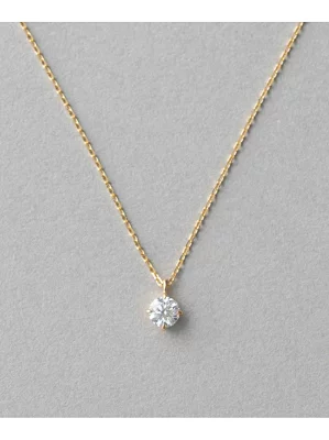 ete(エテ) ダイヤモンド 0.2ct ブライト ネックレス イエローゴールド