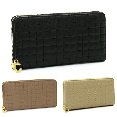セリーヌ CELINE 長財布ラウンドファスナー ラージジップドウォレット 10B553BFL