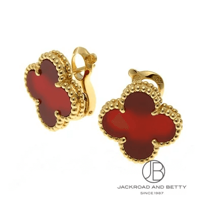 ヴァンクリーフ&アーペル VAN CLEEF ARPELS ヴィンテージ アルハンブラ ピアス VCARD40400
