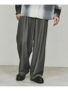 tk.TAKEO KIKUCHI バレルシルエットスラックス