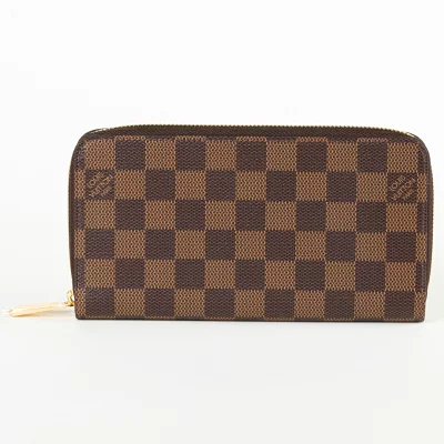 ルイヴィトン(LOUIS VUITTON) ダミエ ジッピーウォレット ローズ・バレリーヌ N60046