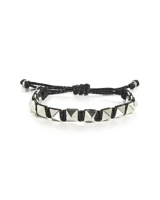 VALENTINO GARAVANI ヴァレンティノ Studded Cord Bracelet