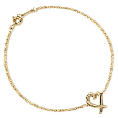 ティファニー(TIFFANY&Co.) ラビング ハート バングル ゴールド 34506361