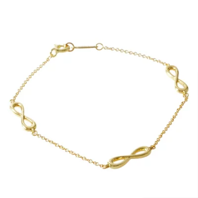 ティファニー(TIFFANY&Co.) インフィニティ エンドレス ブレスレット イエローゴールド 35309713