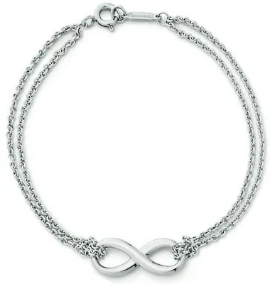 ティファニー TIFFANY&Co. インフィニティ ダブルチェーンブレスレット