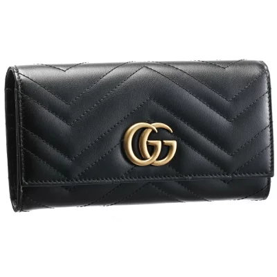 グッチ GUCCI GGマーモント コンチネンタルウォレット 443436 DTD1T 1000