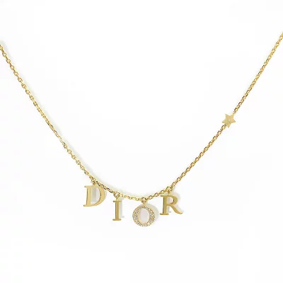 クリスチャンディオール ロゴ ネックレス DIO(R)EVOLUTION NECKLACE
