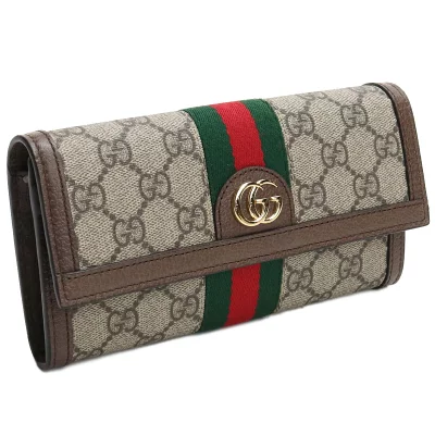 グッチ GUCCI オフィディア 2つ折り長財布 523153 96IWG