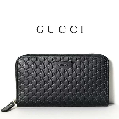グッチ GUCCI マイクログッチシマレザー ジップアラウンド 449391 BMJ1G 1000