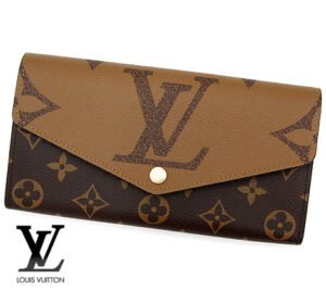 ルイ・ヴィトン(LOUIS VUITTON) モノグラム・ジャイアント リバース ポルトフォイユ・サラ M80726