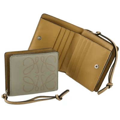 LOEWE ロエベ コンパクト ジップウォレット アナグラム 10354Z41 0024 4355