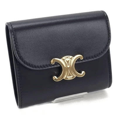 セリーヌ CELINE トリオンフ フラップ ウォレット 10D783BZG