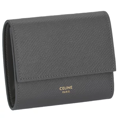 セリーヌ CELINE スモール トリフォールド ウォレット 10B57 3BEL 10DC