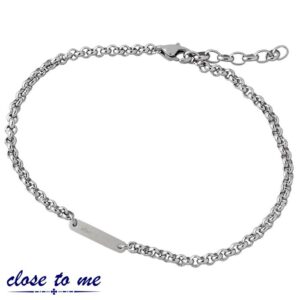 closetome サージカル ステンレス アンクレットSBR11-026A