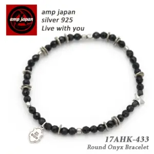  AMP JAPAN ラウンドカットオニキス