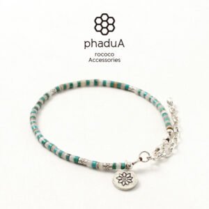 phaduA (パ・ドゥア) ターコイズとシェル アンクレット