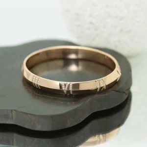 ティファニー TIFFANY&CO. アトラス Xクローズドワイドヒンジ バングル　ローズゴールド 68174295