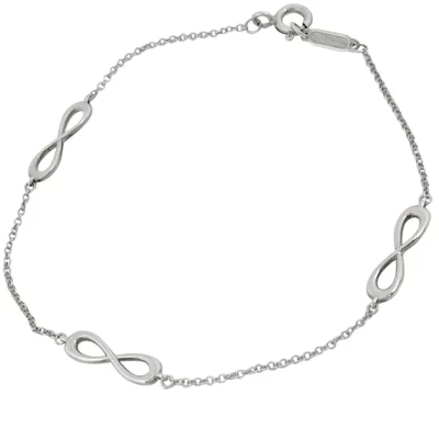 ティファニー TIFFANY&CO. インフィニティ エンドレス チェーン ブレスレット シルバー