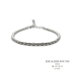 イデアリズムサウンド idealismsound No.15069 シルバー ビーズ アンクレット