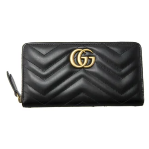 グッチ GUCCI ラウンドファスナー GG マーモント 443123 DTD1T 1000