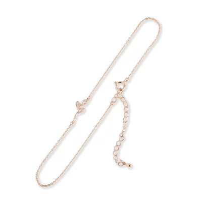 Leaves Anklet 木の葉 ダイヤモンド ゴールド アンクレット