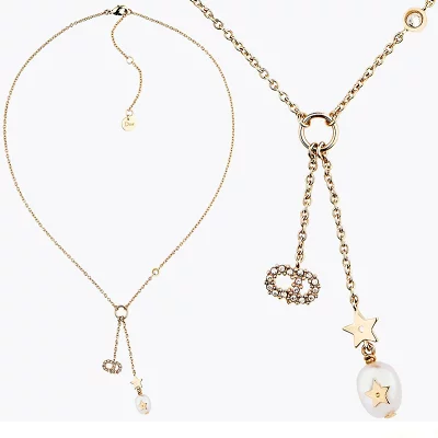 Christian Dior クリスチャンディオール ネックレス DIOR SHINY-D NECKLACE N0858SYDCY