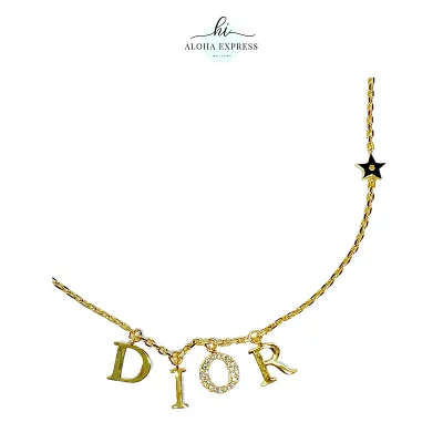 Christian Dior クリスチャンディオール ロゴ ネックレス DIO(R)EVOLUTION NECKLACE N1308DVOCY