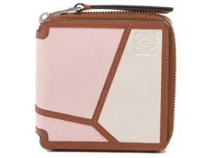 LOEWE ロエベ ラウンドファスナー二つ折り財布 パズル