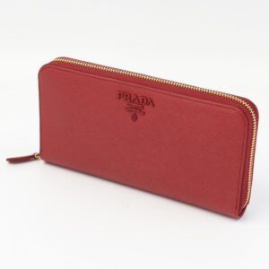 プラダ PRADA 長財布 SAF.SHINEラウンド FUOCO 1ML506-2EBW