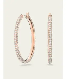 SWAROVSKI(スワロフスキー) Stone フープピアス BW7177 5383938
