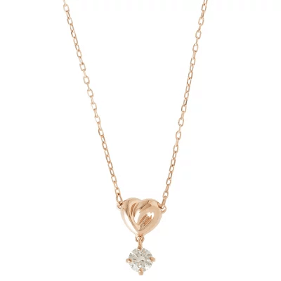 SWAROVSKI スワロフスキー ネックレス LIFELONG HEART ローズゴールド 5516542