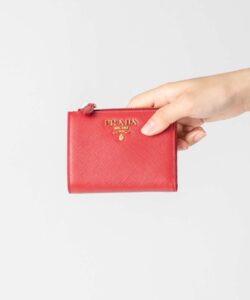 PRADA サフィアーノレザー ミニ財布 1ML023 QWA F068Z
