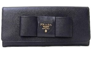 PRADA/プラダ リボン二つ折り長財布 1M1132 SAFFIANO