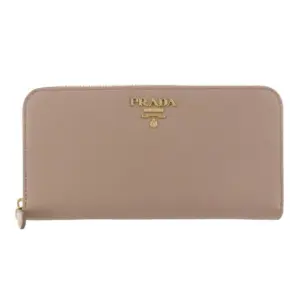 PRADA カーフスキン サフィアーノレザー ラウンドファスナー長財布 1ML506 QWA F0236