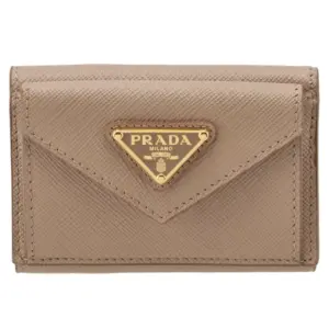 PRADA SAFFIANO TRIANGOLO ミニ ウォレット 1MH021 QHH
