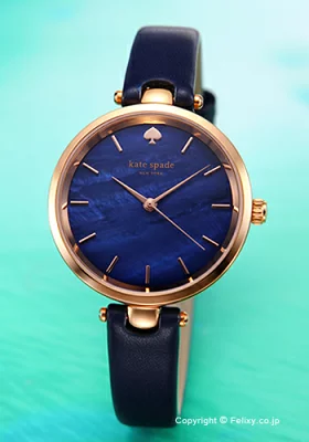ケイトスペード KATE SPADE NEW YORK ホーランド 34mm クオーツ ブルーシェル KSW1157