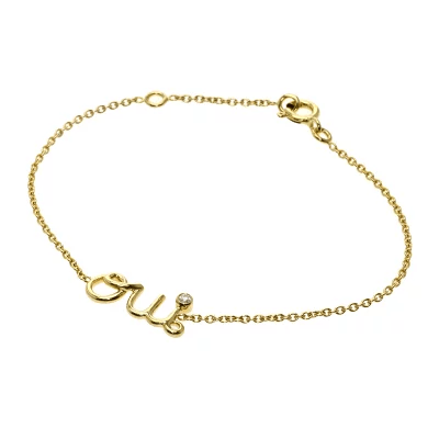 ディオール Dior OUI ブレスレット イエローゴールド