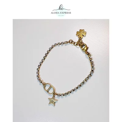 クリスチャンディオール Christian Dior ブレスレット LUCKY CD BRACELET B1248LCDCY_D908